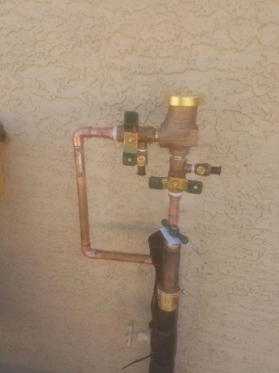 new-hose-bib-installed