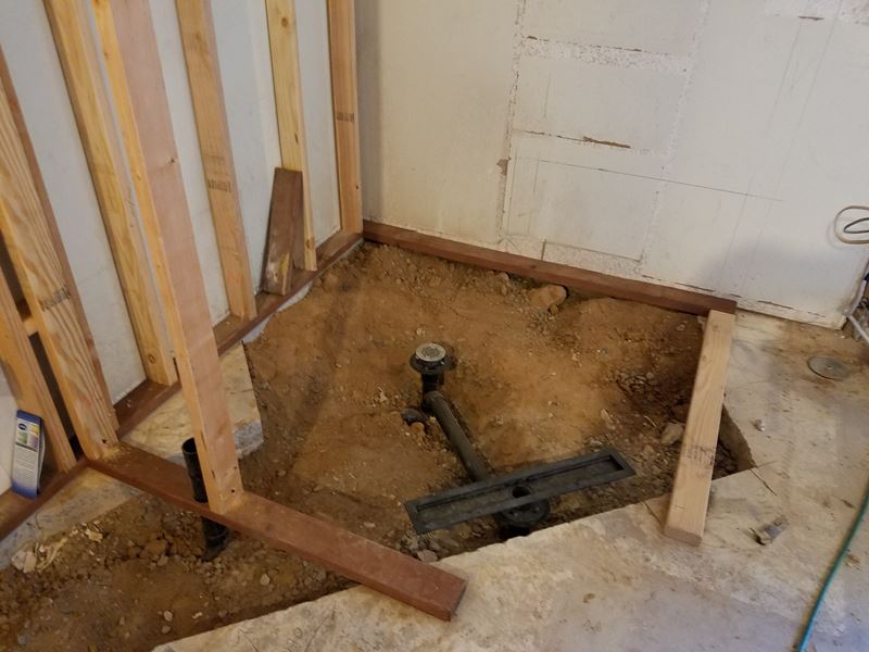 Stand Up Shower Added to Bathroom Remodeling Project on N. 71st St